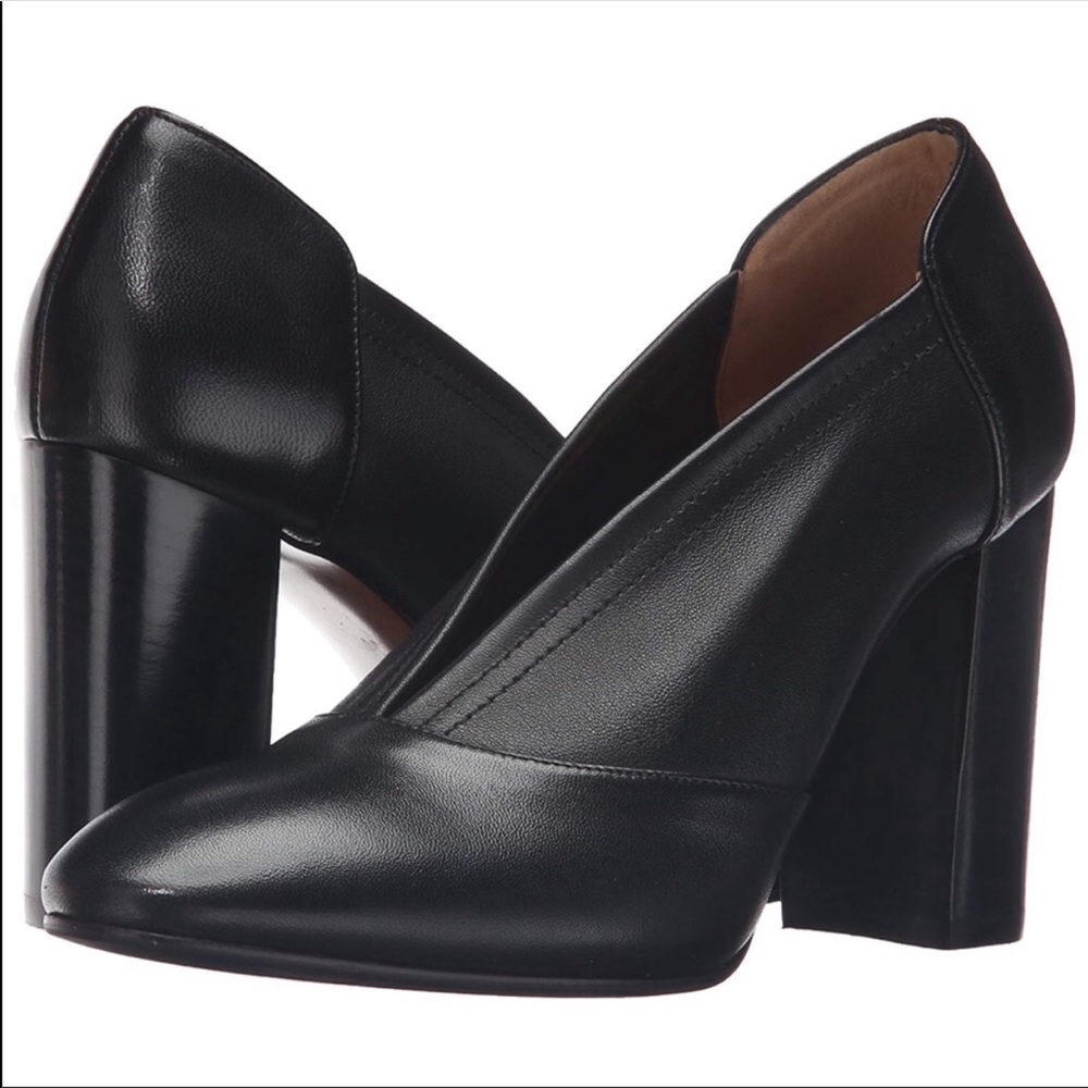HP🎉 Aquatalia Valeria Nappa Black Shoes Sz 7.5